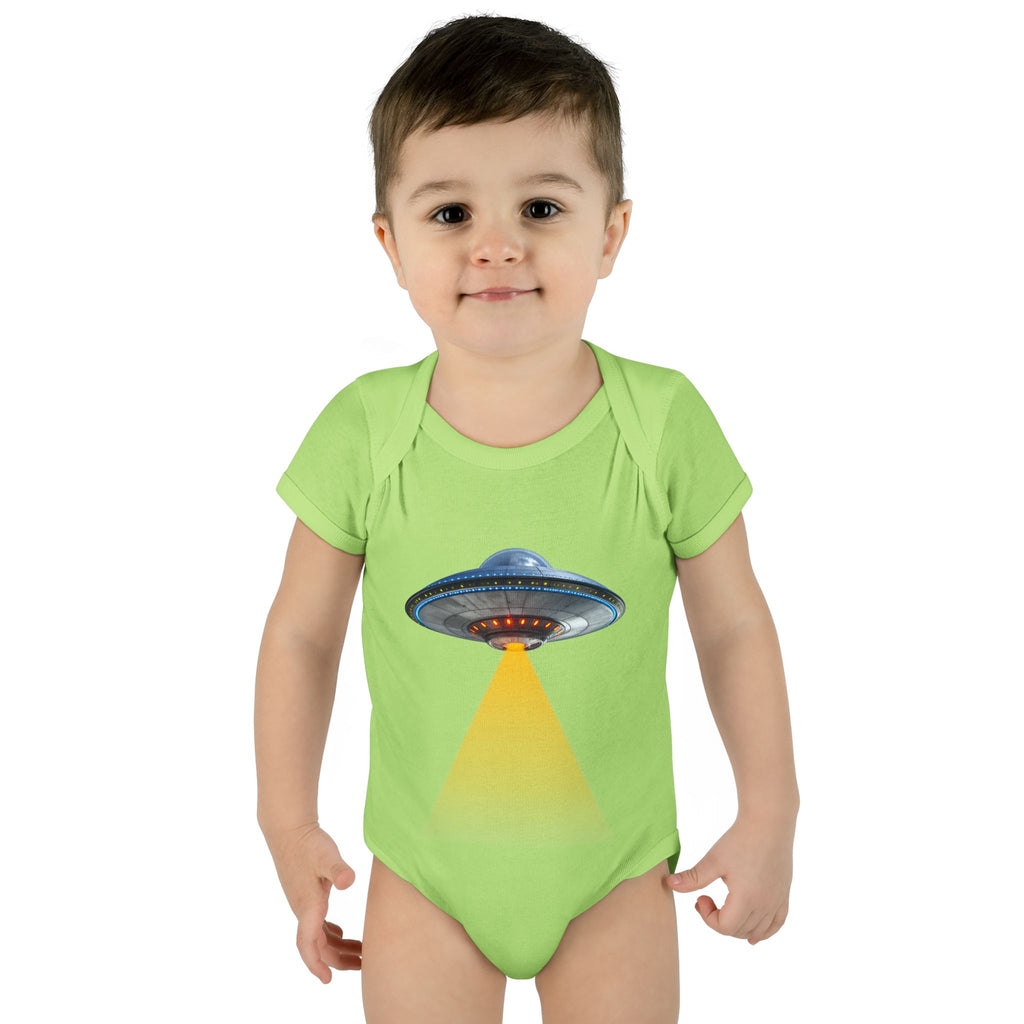 UFO Infant Bodysuit | Cute Alien Spaceship Baby Onesie