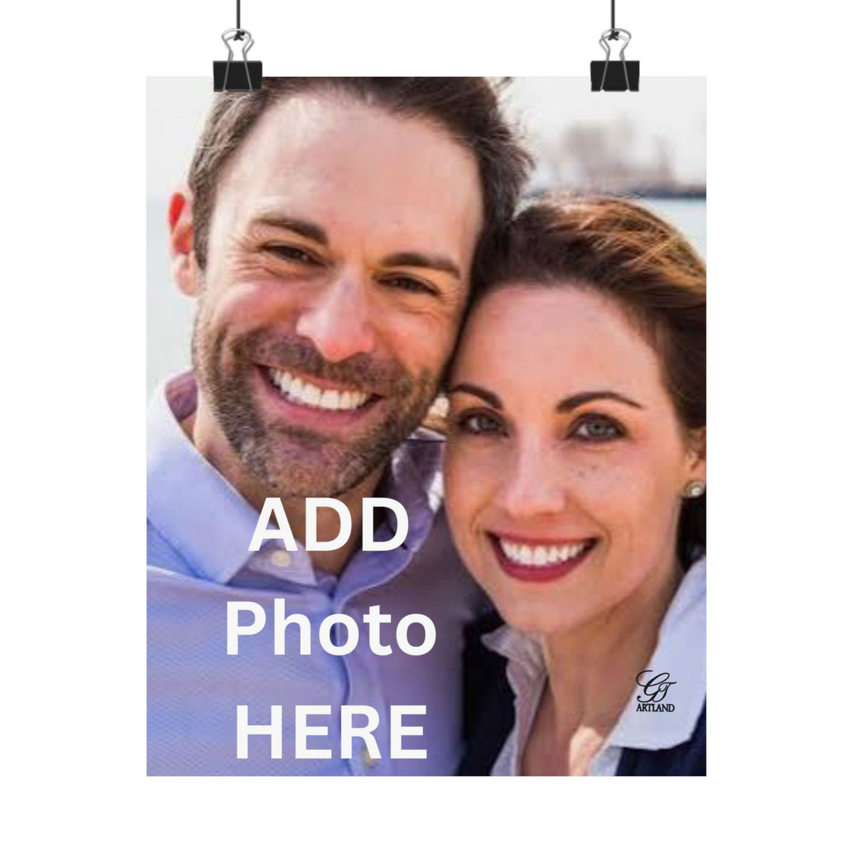 Add your own Art HD Matte Vertical Poster Wall Art by GT Artland