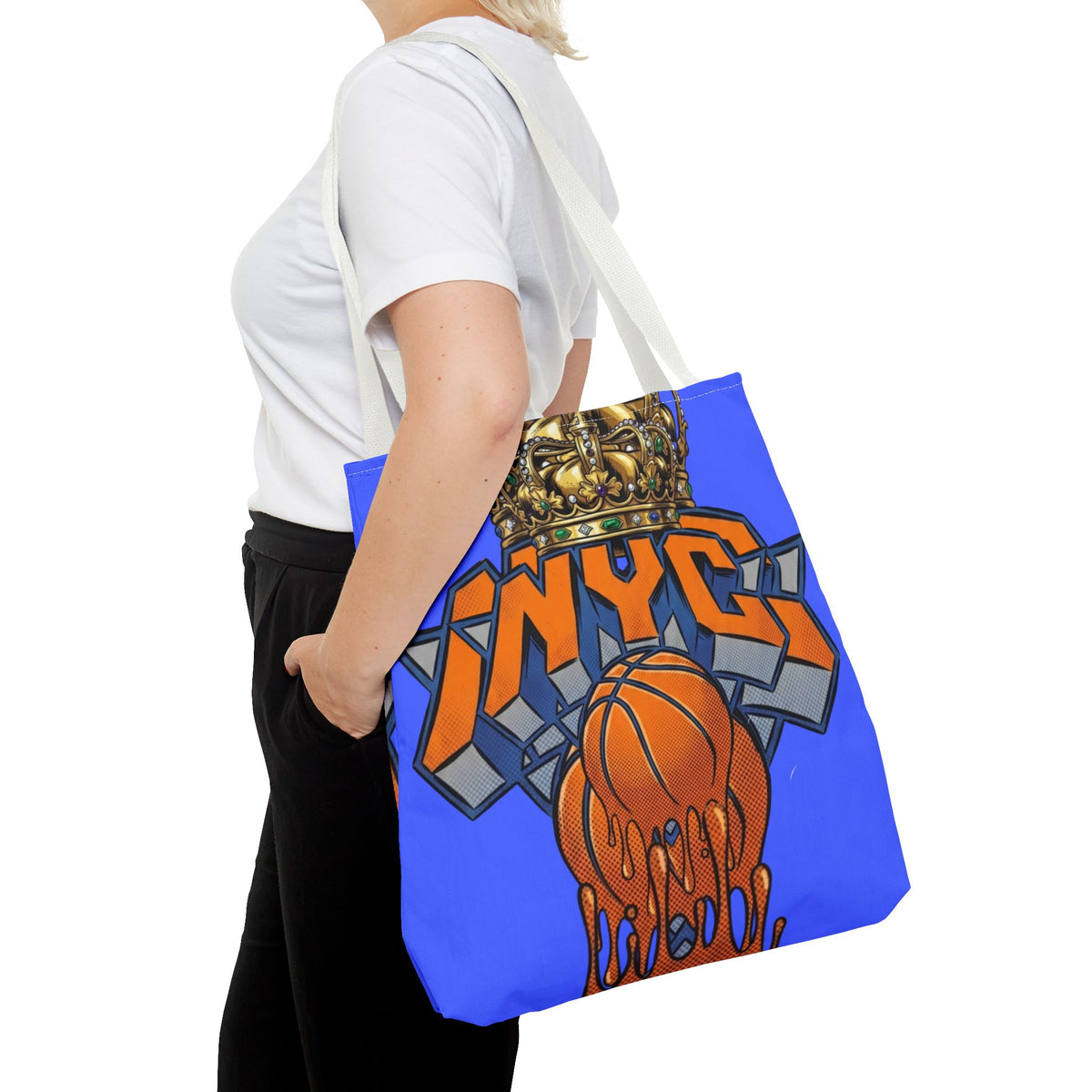 NYC Basketball Crown Tote by GT Artland