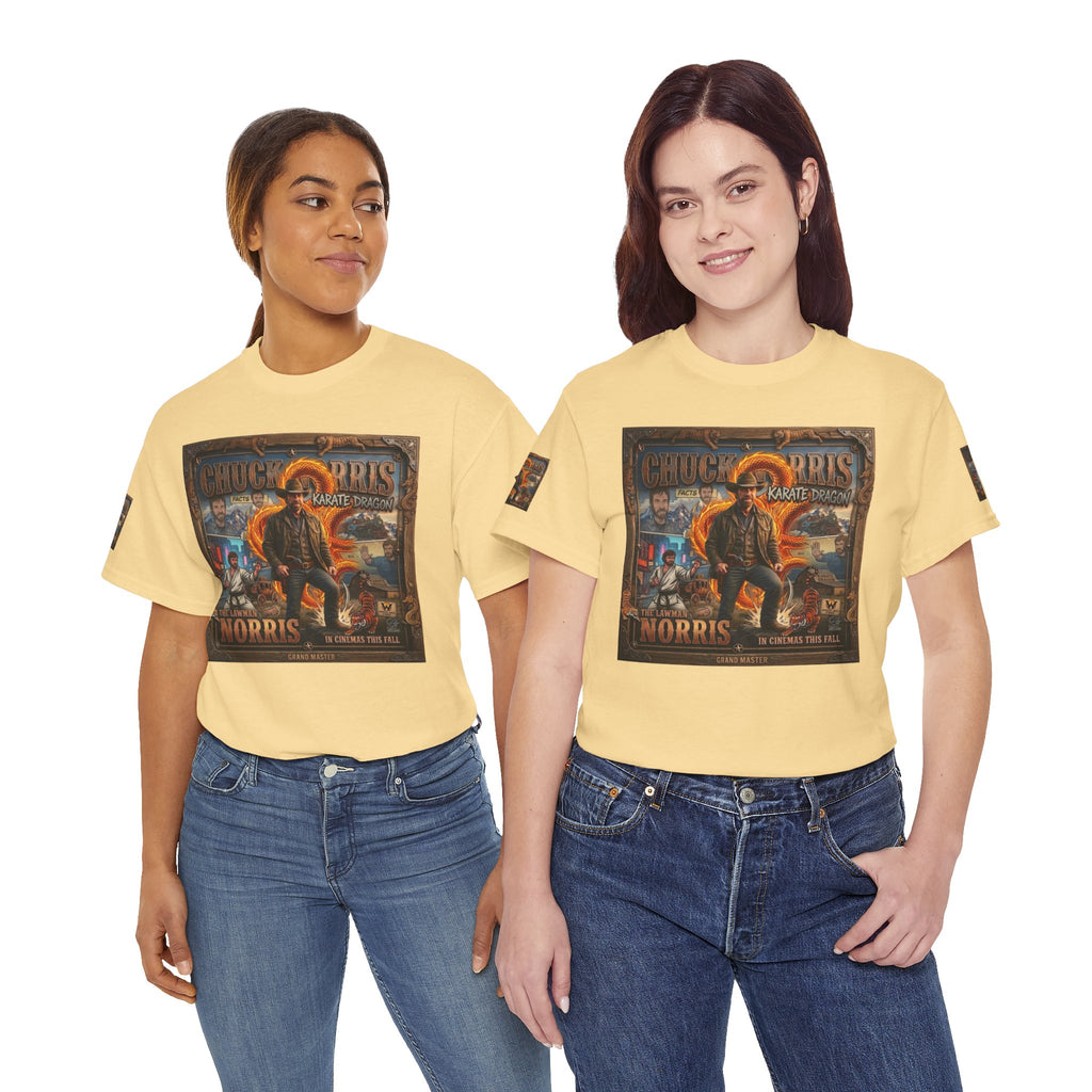 Retro Action Movie Poster T-Shirt | Vintage Fighter Hero Tee