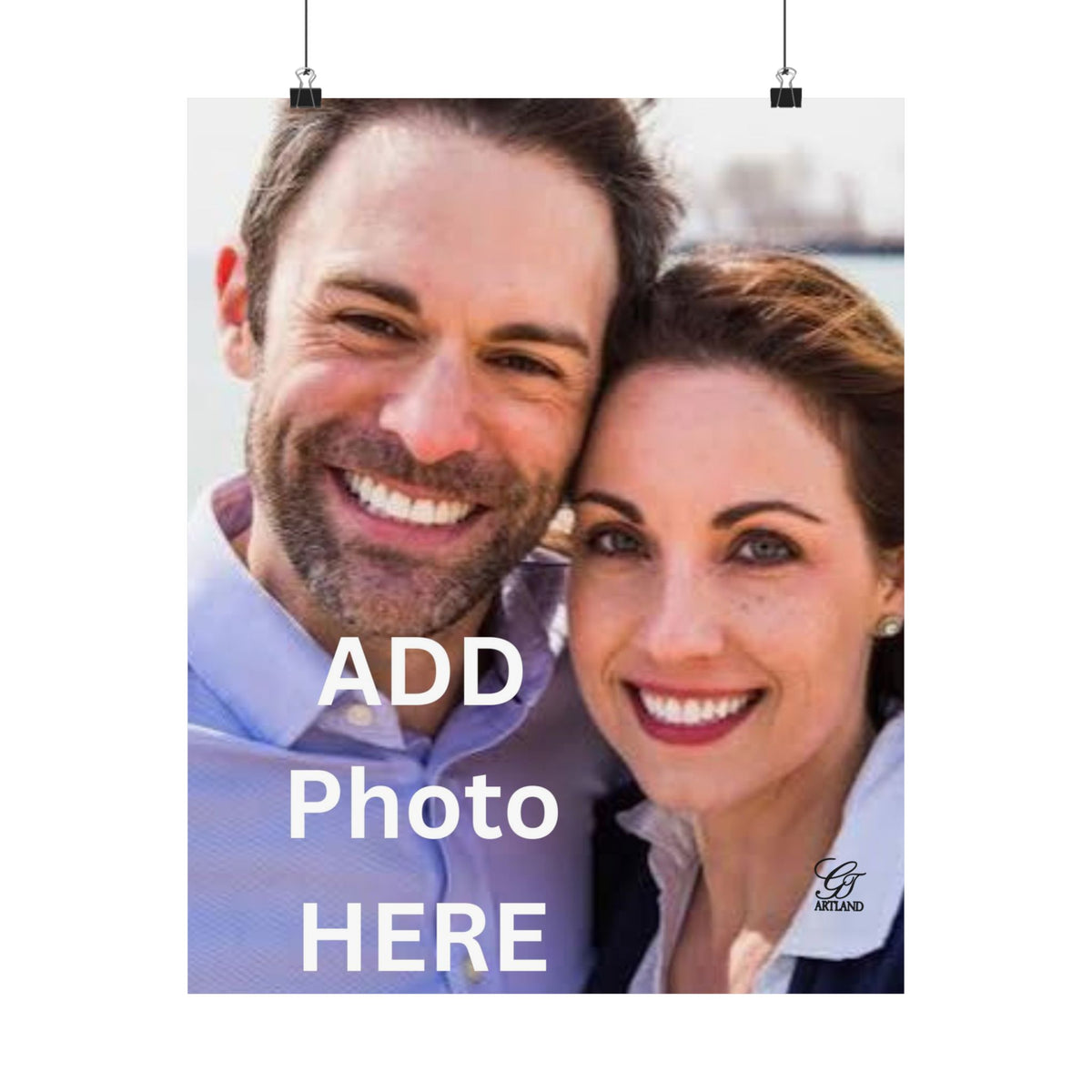 Add your own Art HD Matte Vertical Poster Wall Art by GT Artland