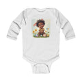 Cute African American Baby Easter Bunny Infant Bodysuit