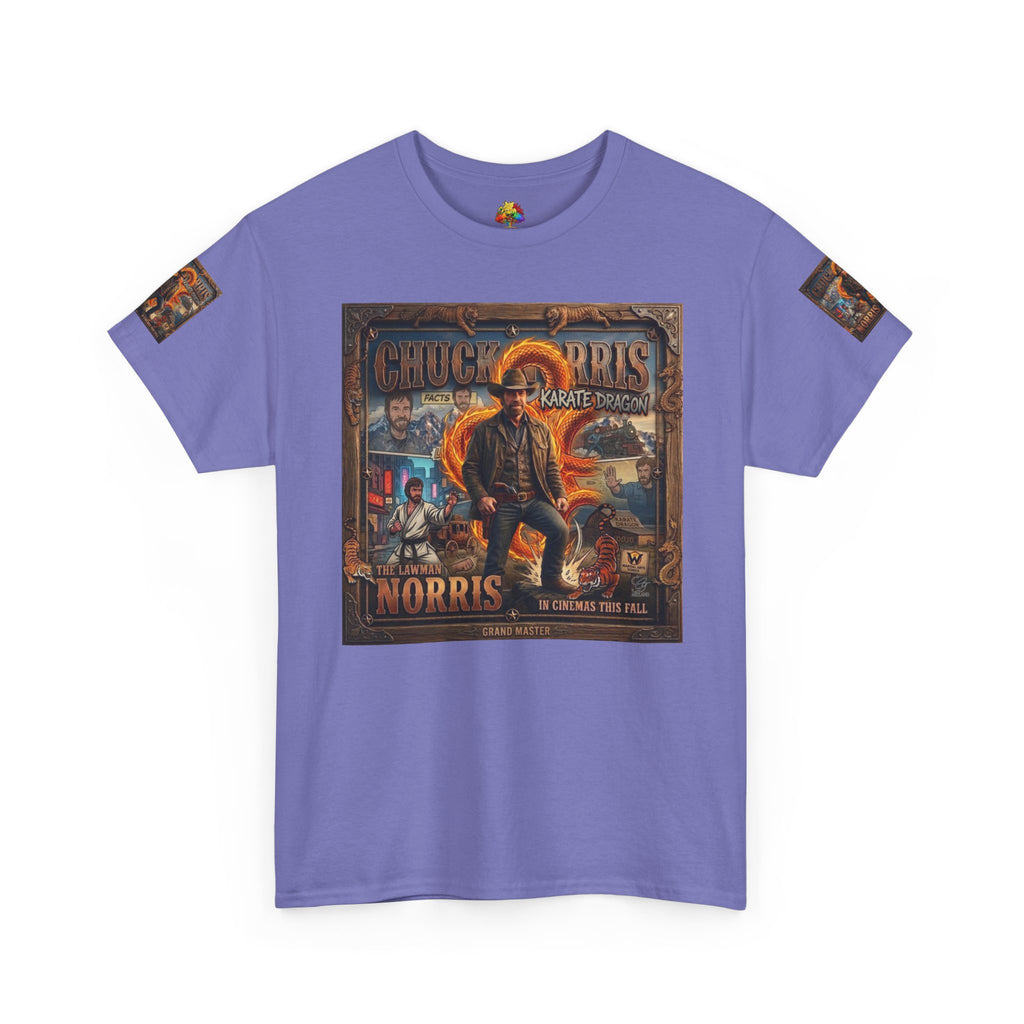 Retro Action Movie Poster T-Shirt | Vintage Fighter Hero Tee