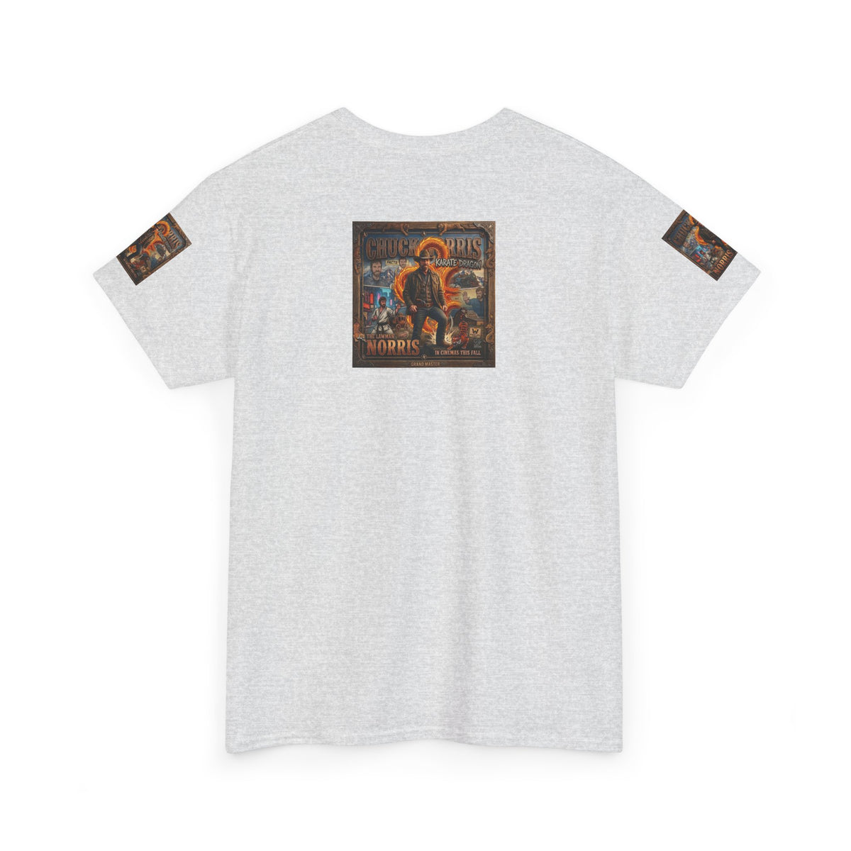 Retro Action Movie Poster T-Shirt | Vintage Fighter Hero Tee