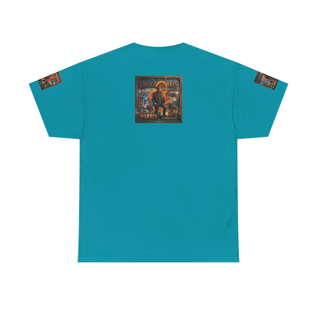 Retro Action Movie Poster T-Shirt | Vintage Fighter Hero Tee