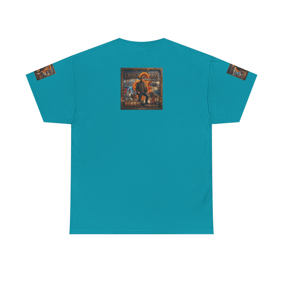 Retro Action Movie Poster T-Shirt | Vintage Fighter Hero Tee