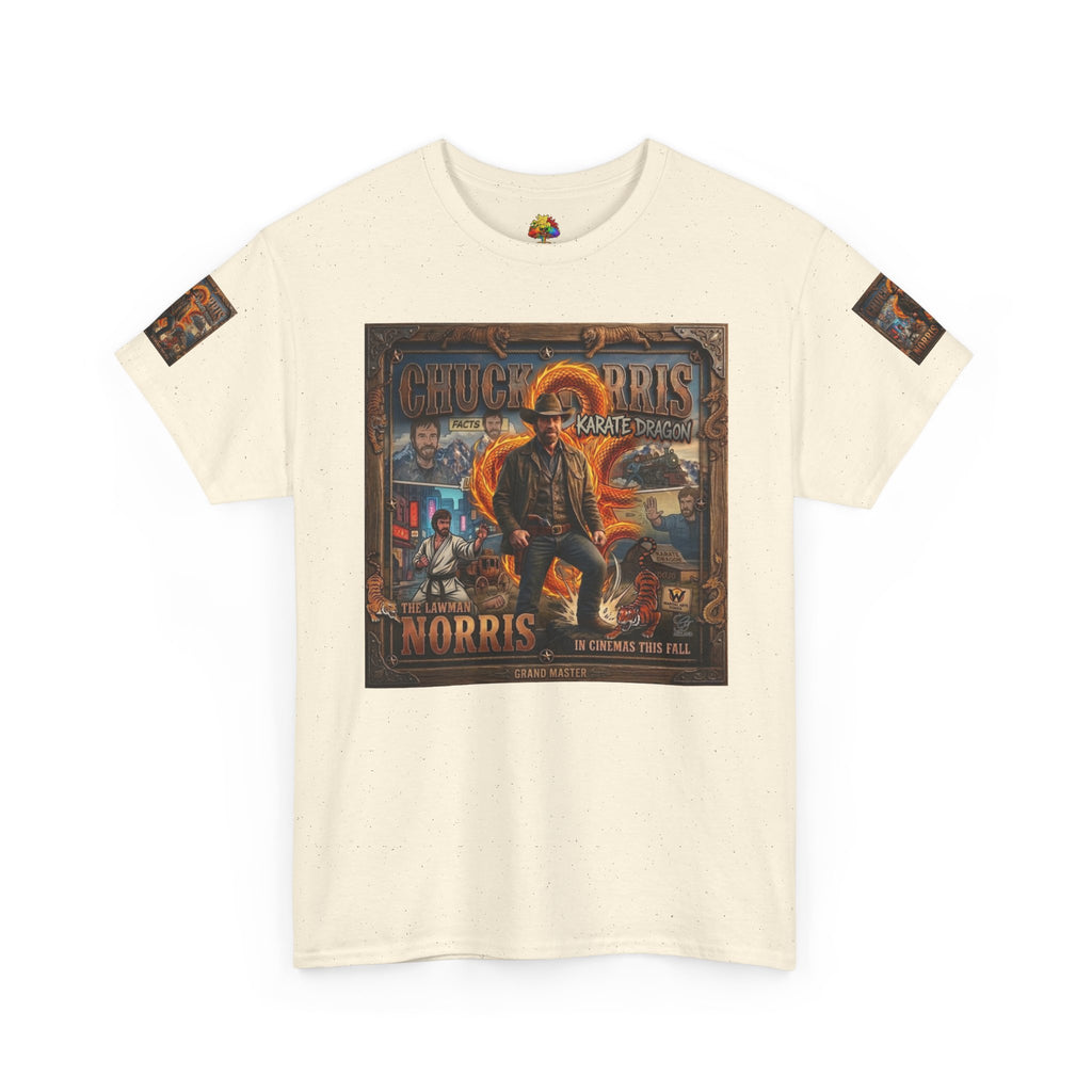 Retro Action Movie Poster T-Shirt | Vintage Fighter Hero Tee