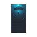 Underwater Graphic Alien Neck Gaiter - Face Mask