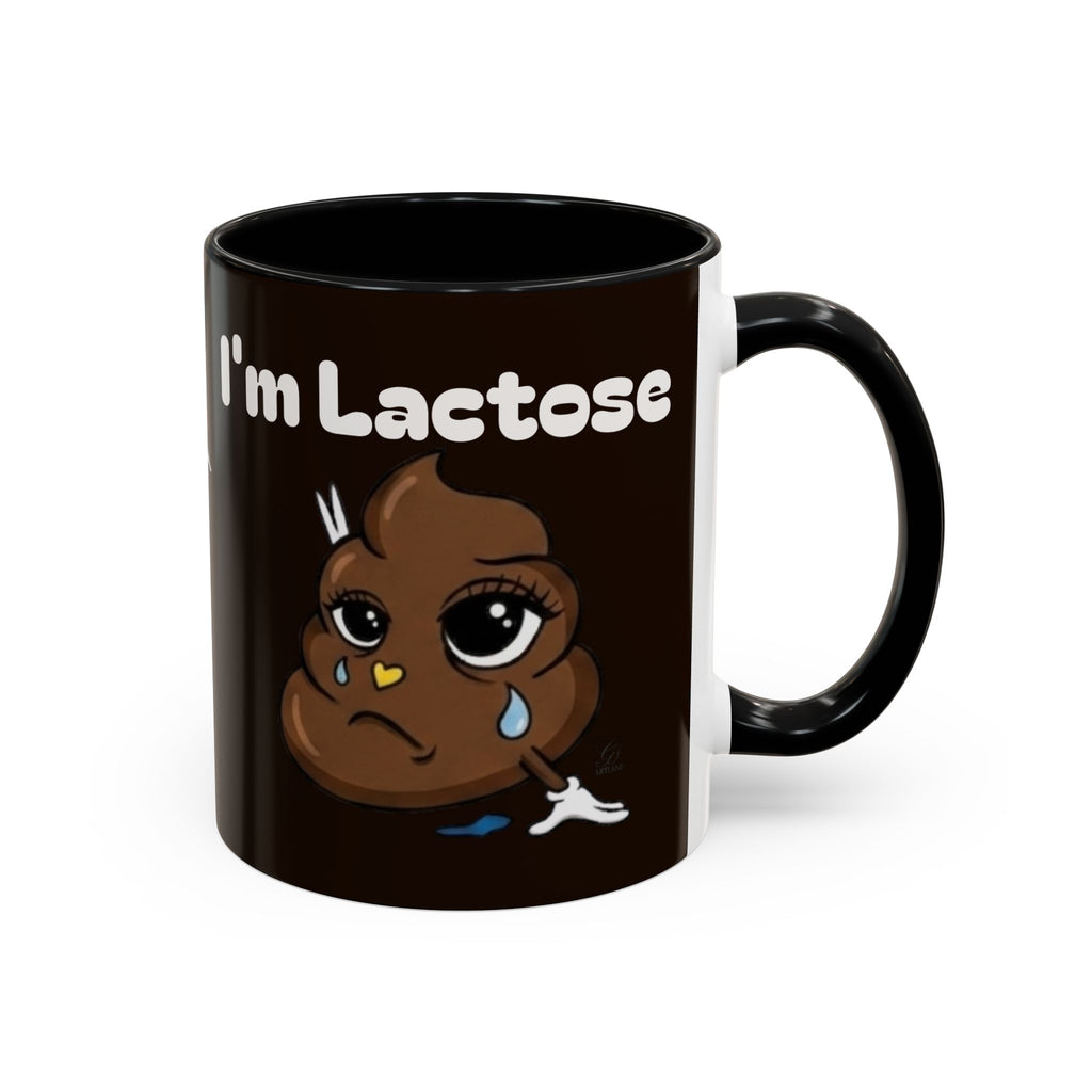 Coffee Mug — “I’m Lactose” Funny Poop Emoji Coffee Mug (11/15 oz) by GT Artland