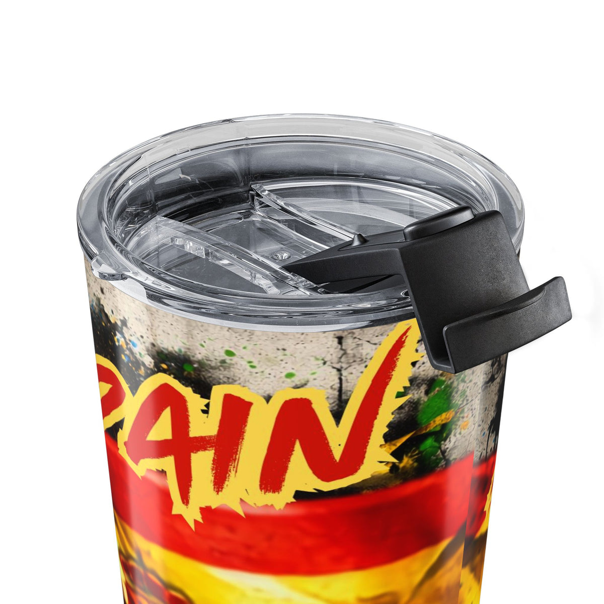 Spainard Urban Designer Football Soccer Fan Drip Tumbler by GT Artland