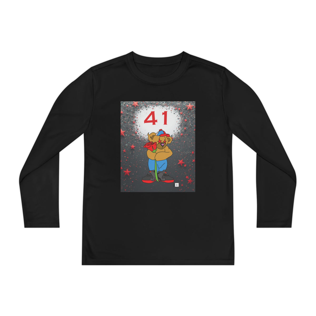 Bear Number 41 Long Sleeve T-Shirt