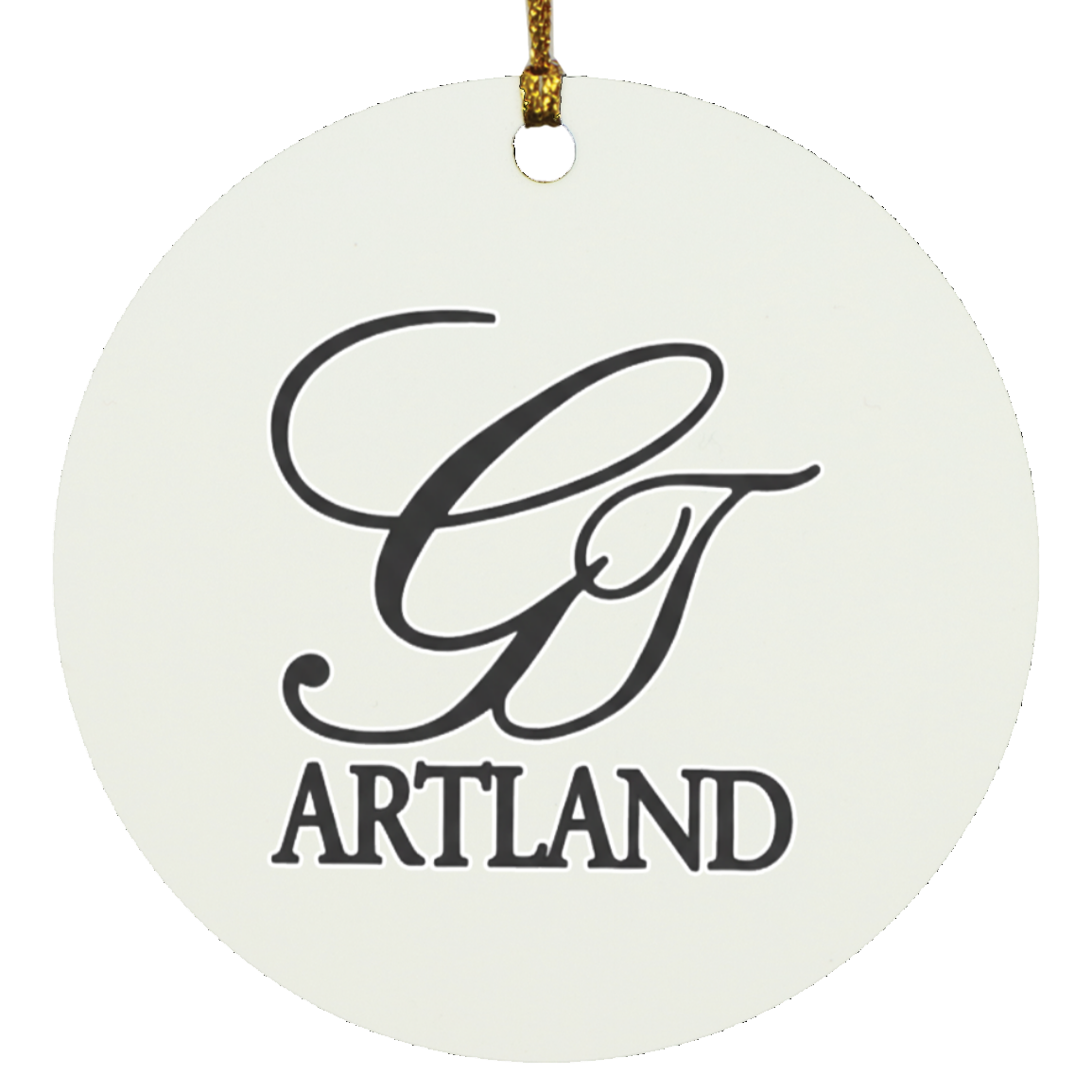 GT ARTLAND Forever SUBORNC Circle Ornament by GT Artland