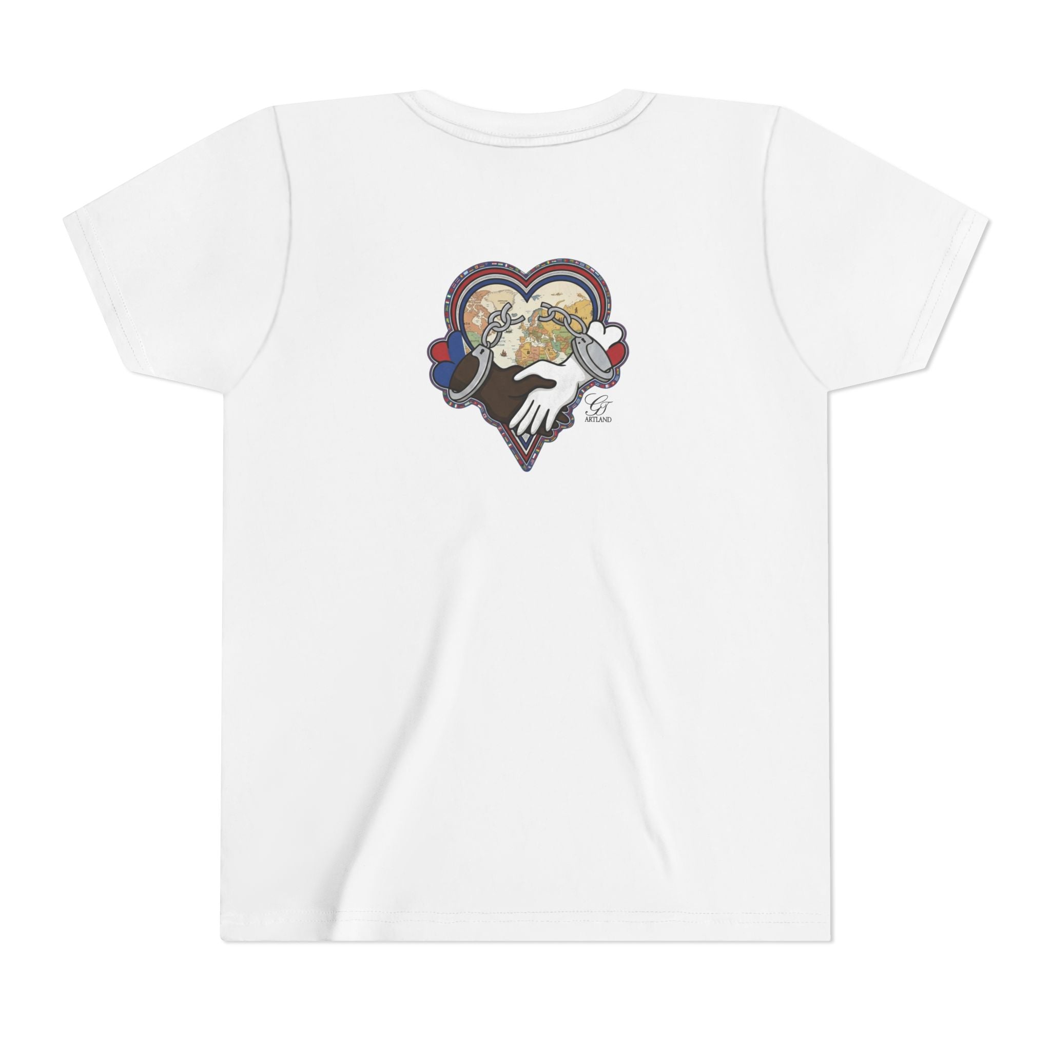 Heart Hands Graphic Tee | Youth Short Sleeve Tee by GT Artland