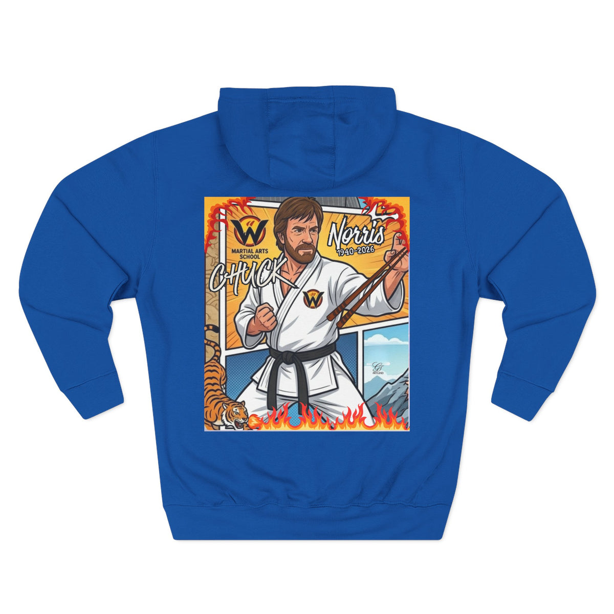 Chuck Norris Karate Hoodie