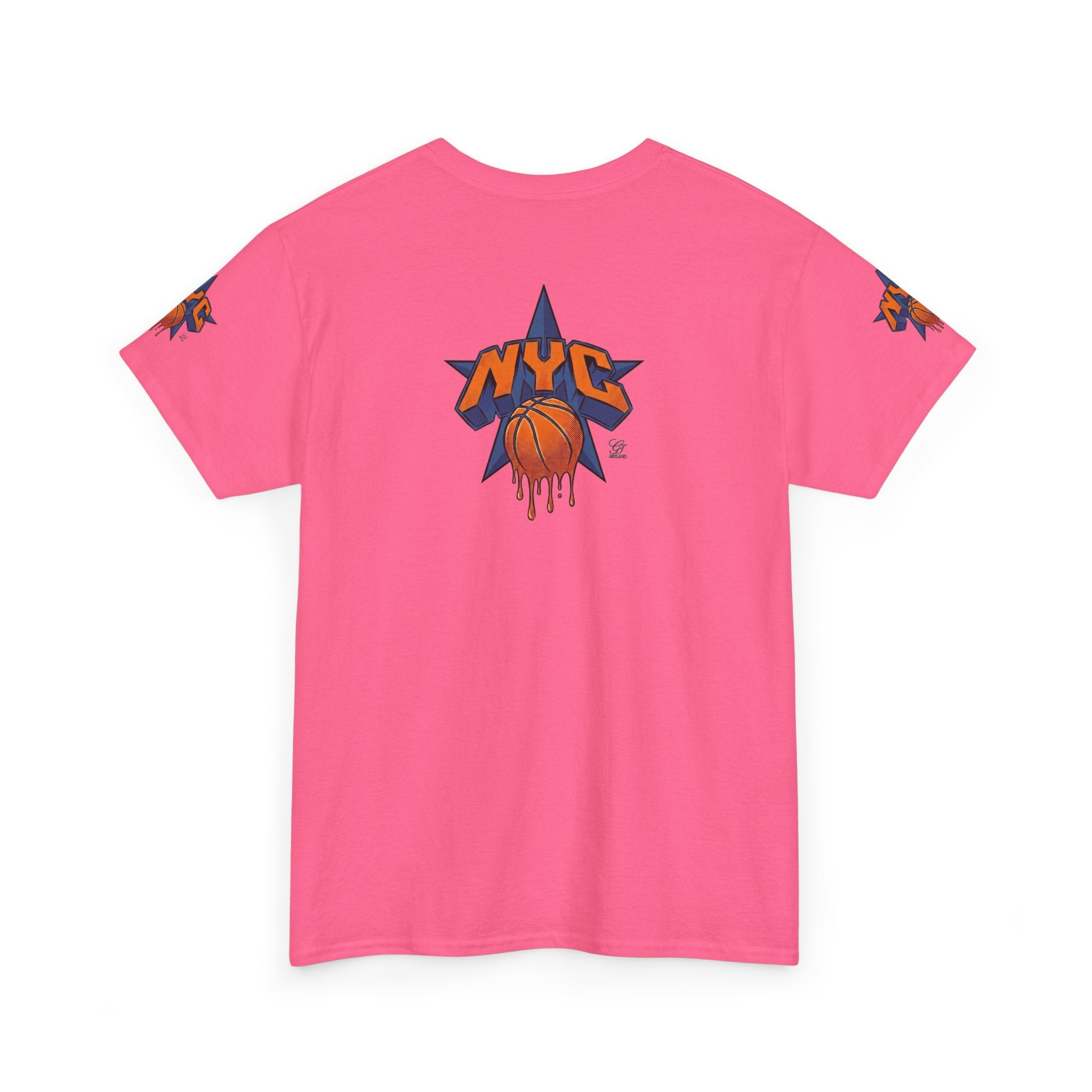 Copy of NYC Dripping Basketball Tee | New York City Hoops Shirt by GT Artland
