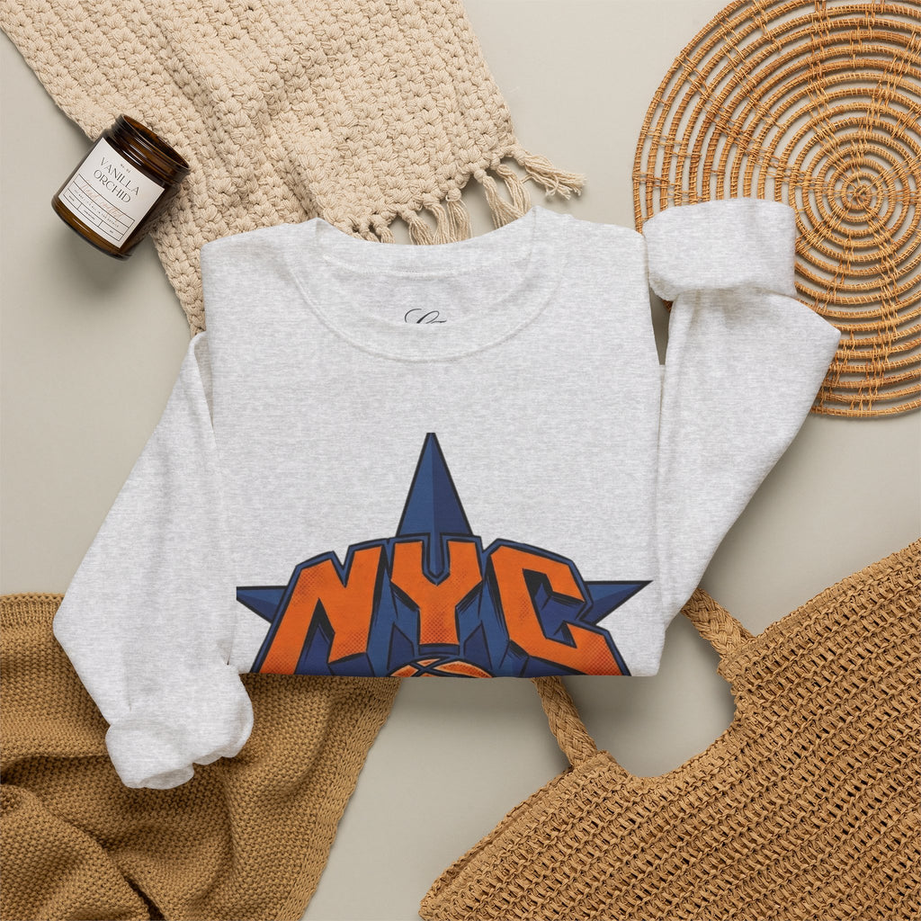 Copy of NYC Basketball Drip Crewneck Sweatshirt