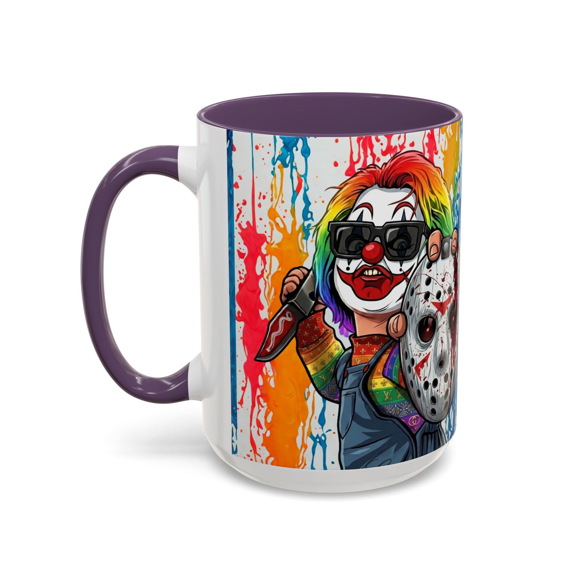 Rainbow Slasher Color Drip Designer GT Soldier Edition | Accent Coffee Mug 11oz 15oz