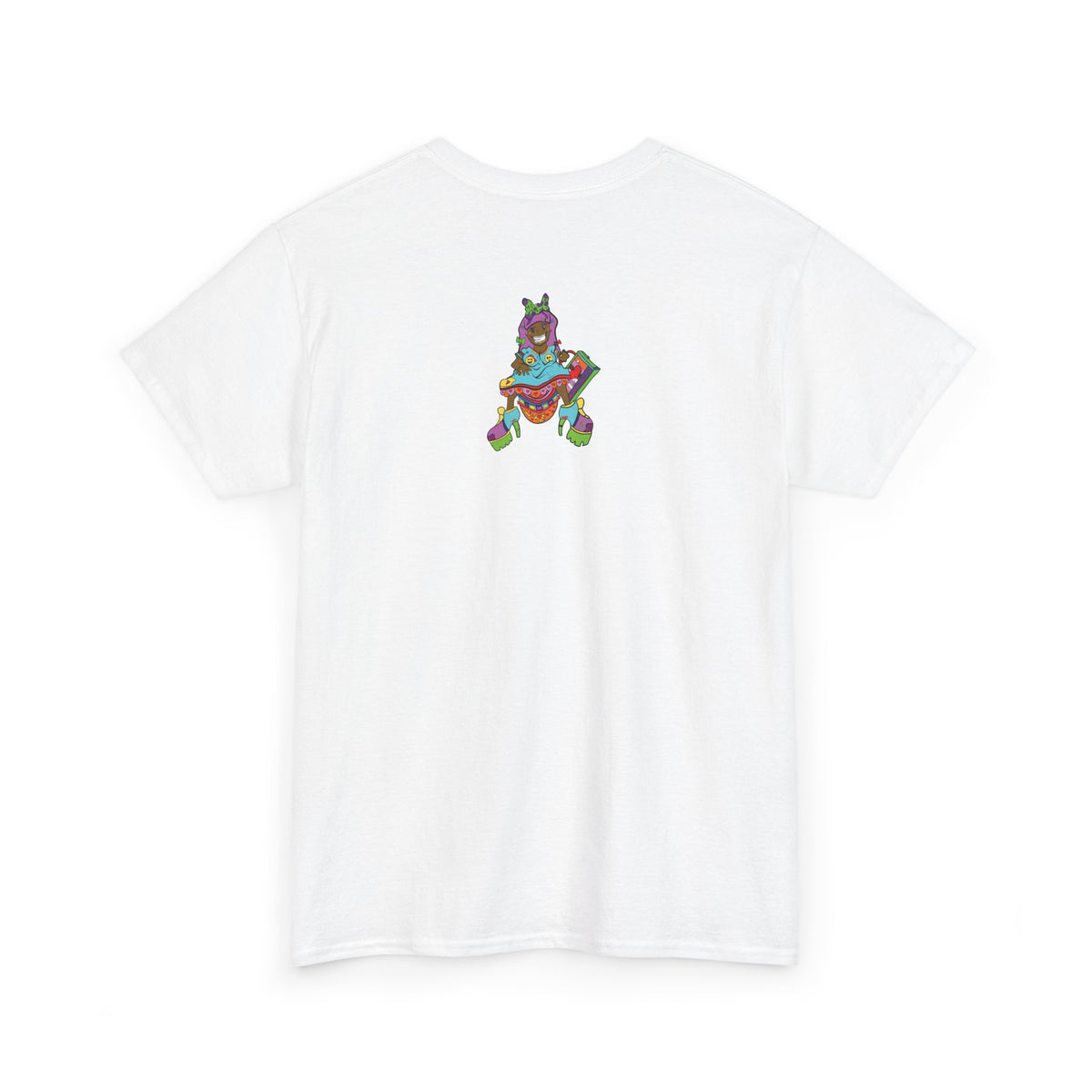 Colorful Psychedelic Girl Character T-Shirt | Retro Cartoon Graphic Tee by GT Artland