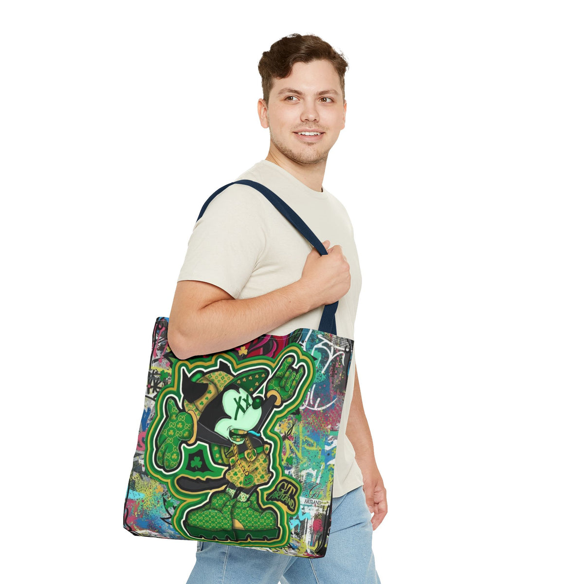 Shamrock Mouse Tote Bag