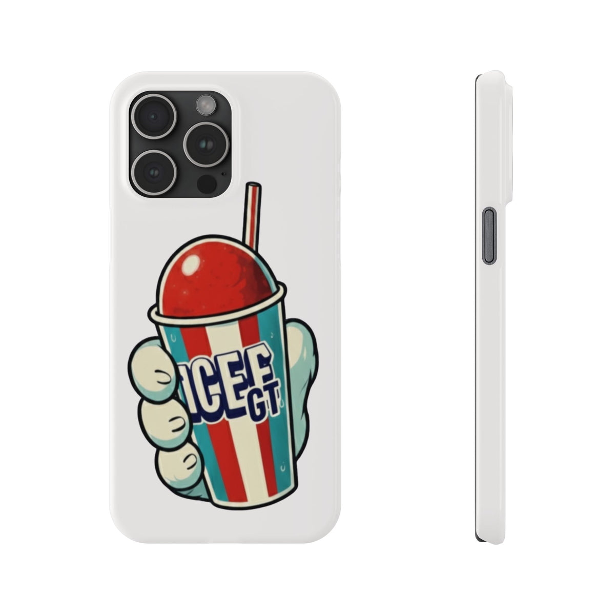 ICEE Slush Cup Slim Phone Case | Red White Blue Slushie