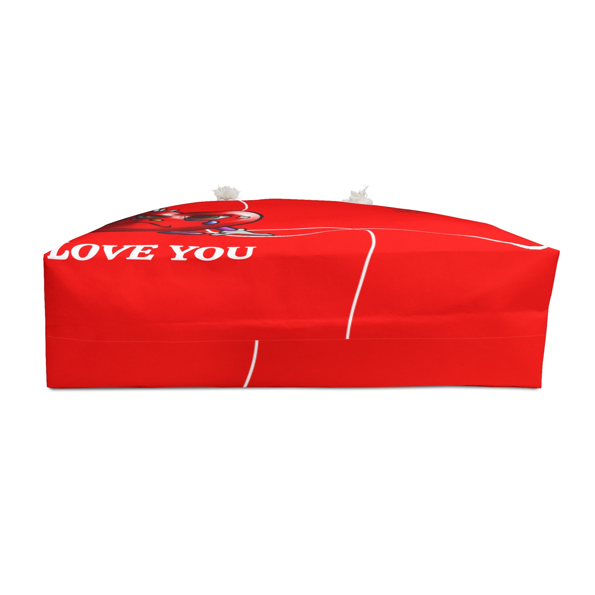 Crying Heart I Love You Weekender Bag | Red Romantic Tote by GT Artland