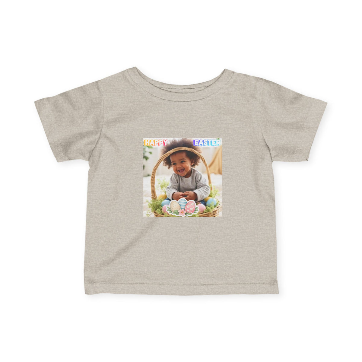 Baby Boy in Easter Basket Shirt