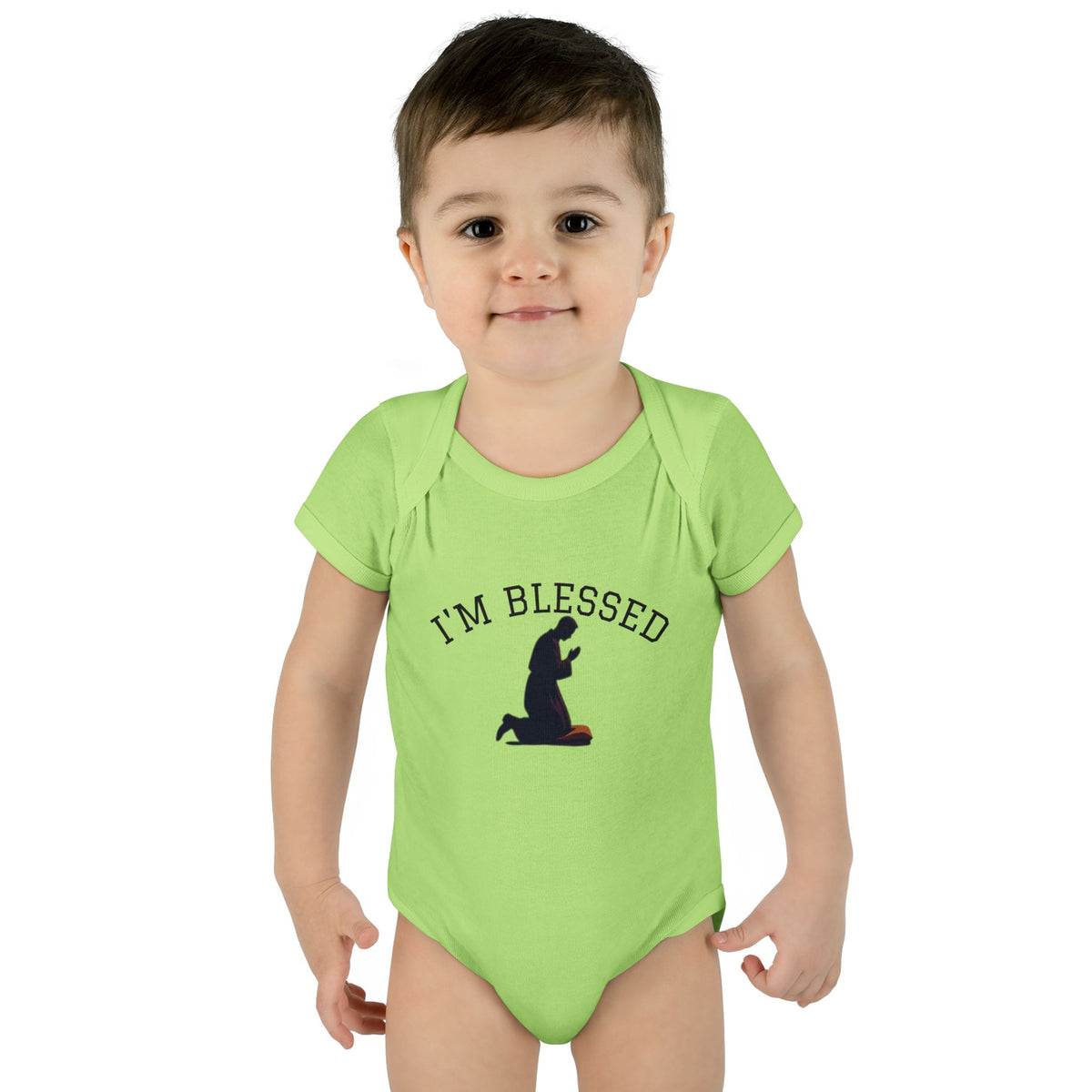 Praying Silhouette Infant Bodysuit | Baby Onesie