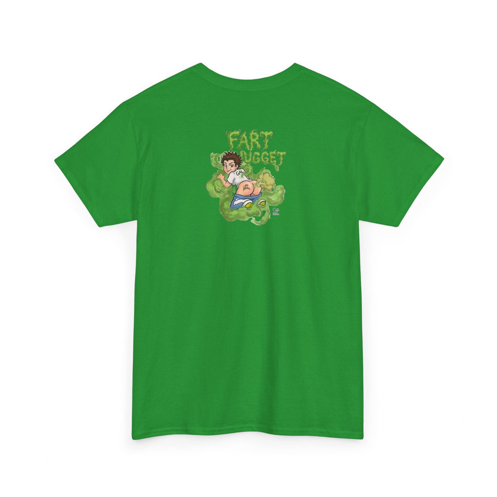 Fart Nugget graphic tee | Funny cartoon kid fart illustration T-Shirt