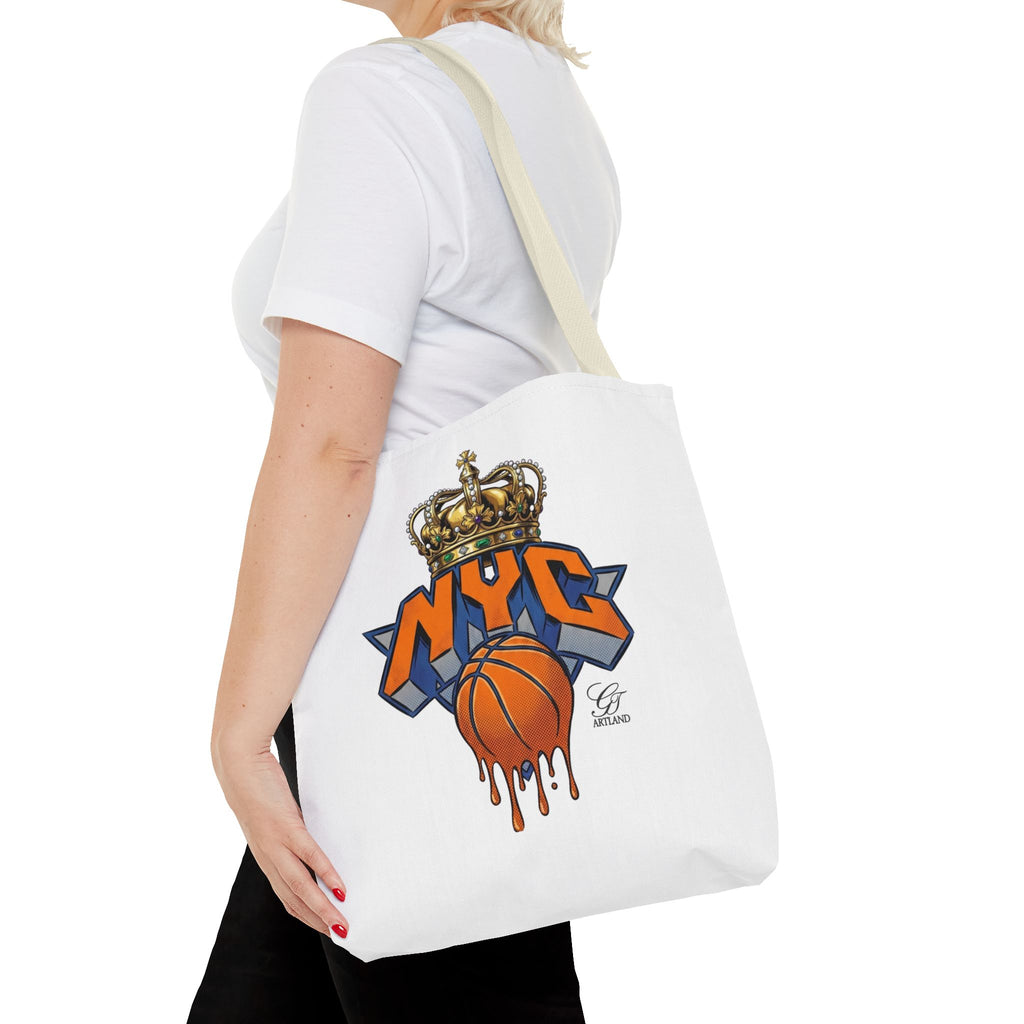 NYC Crown Basketball tote bag | Streetwear City Sports design