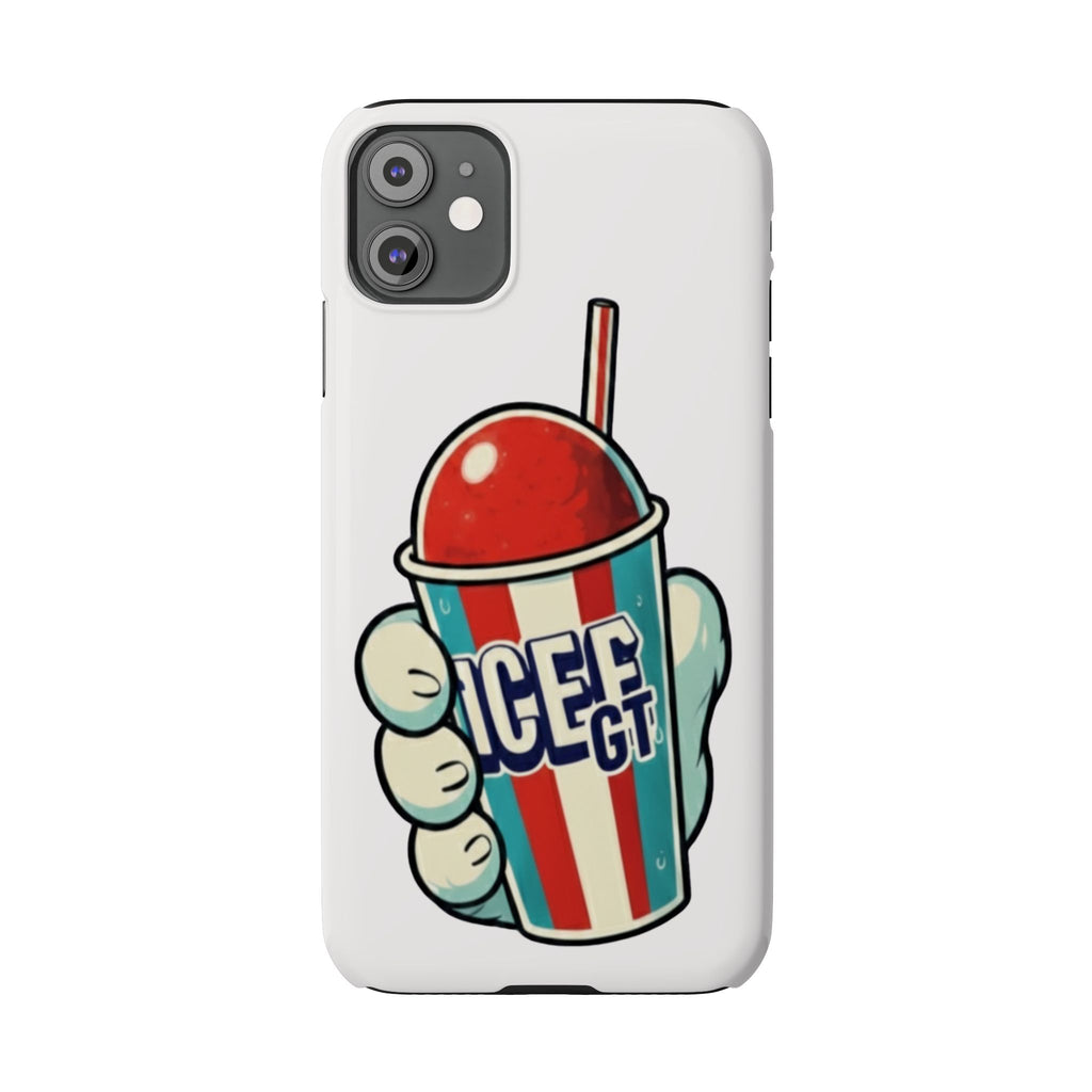 ICEE Slush Cup Slim Phone Case | Red White Blue Slushie