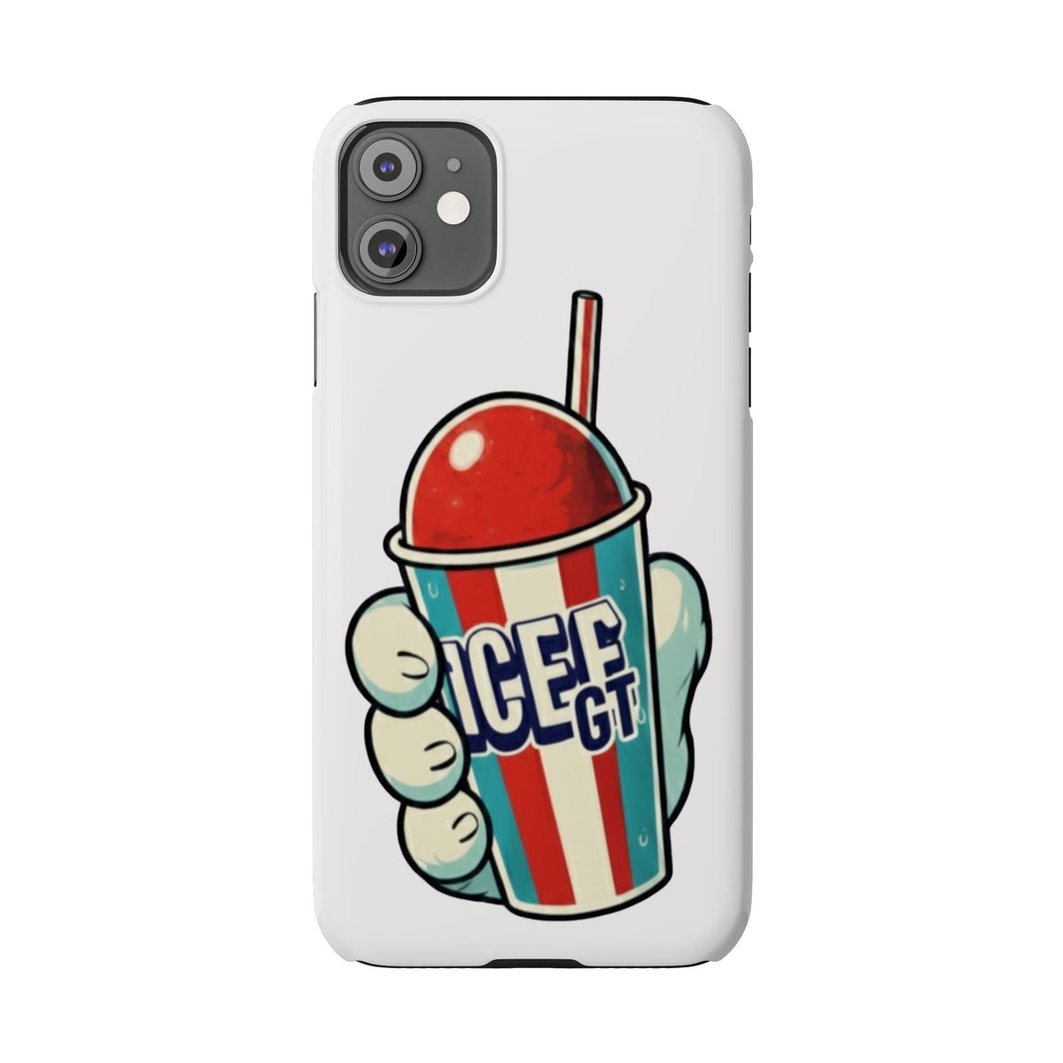 ICEE Slush Cup Slim Phone Case | Red White Blue Slushie