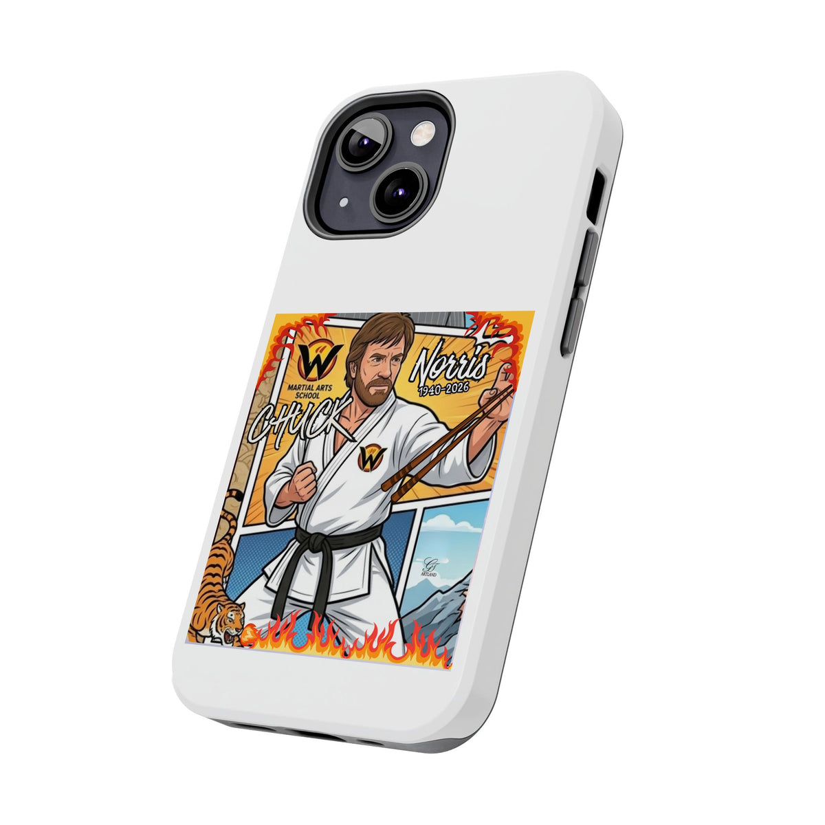 Chuck Norris Karate Tough Phone Case