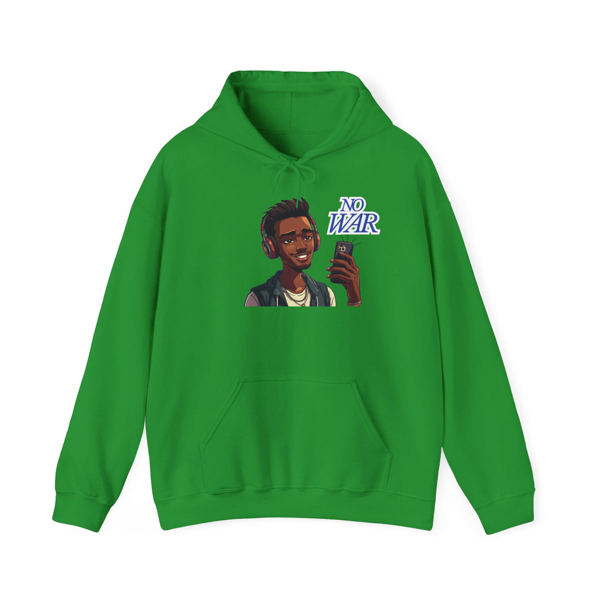 No War Unisex Heavy Blend Hoodie -Sweatshirt