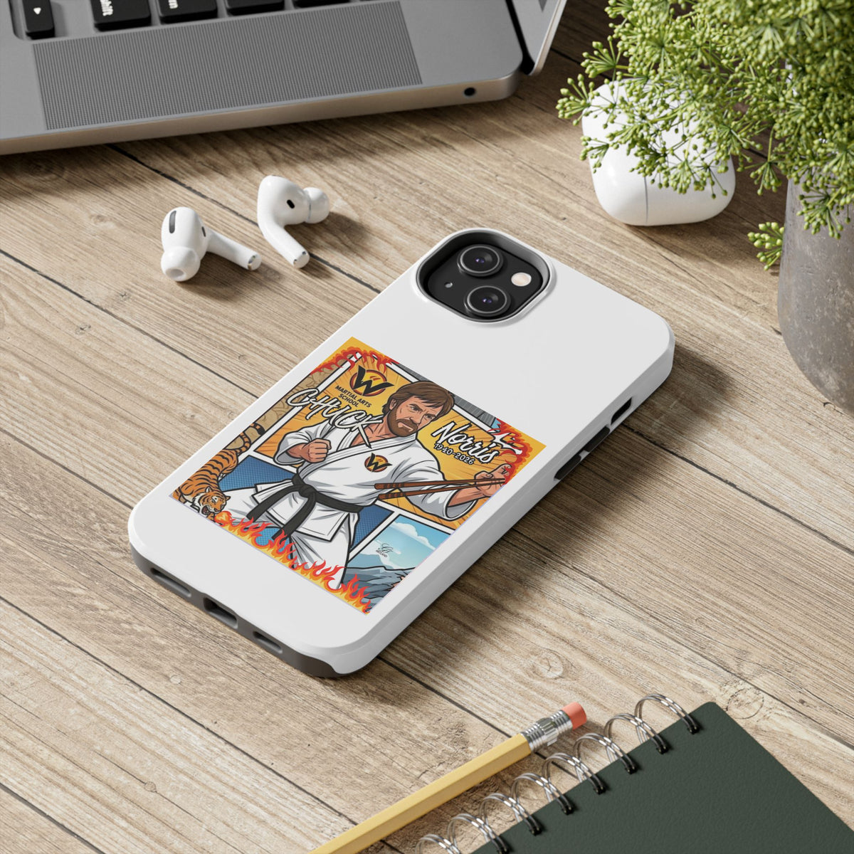Chuck Norris Karate Tough Phone Case