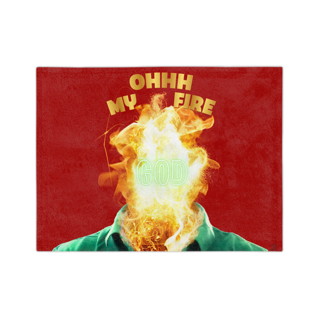 Ohhh My Fire God Blanket - Graphic Throw