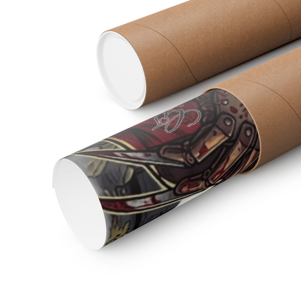 Elm Street Gangsta Horror Matte Vertical Posters by GT Artland