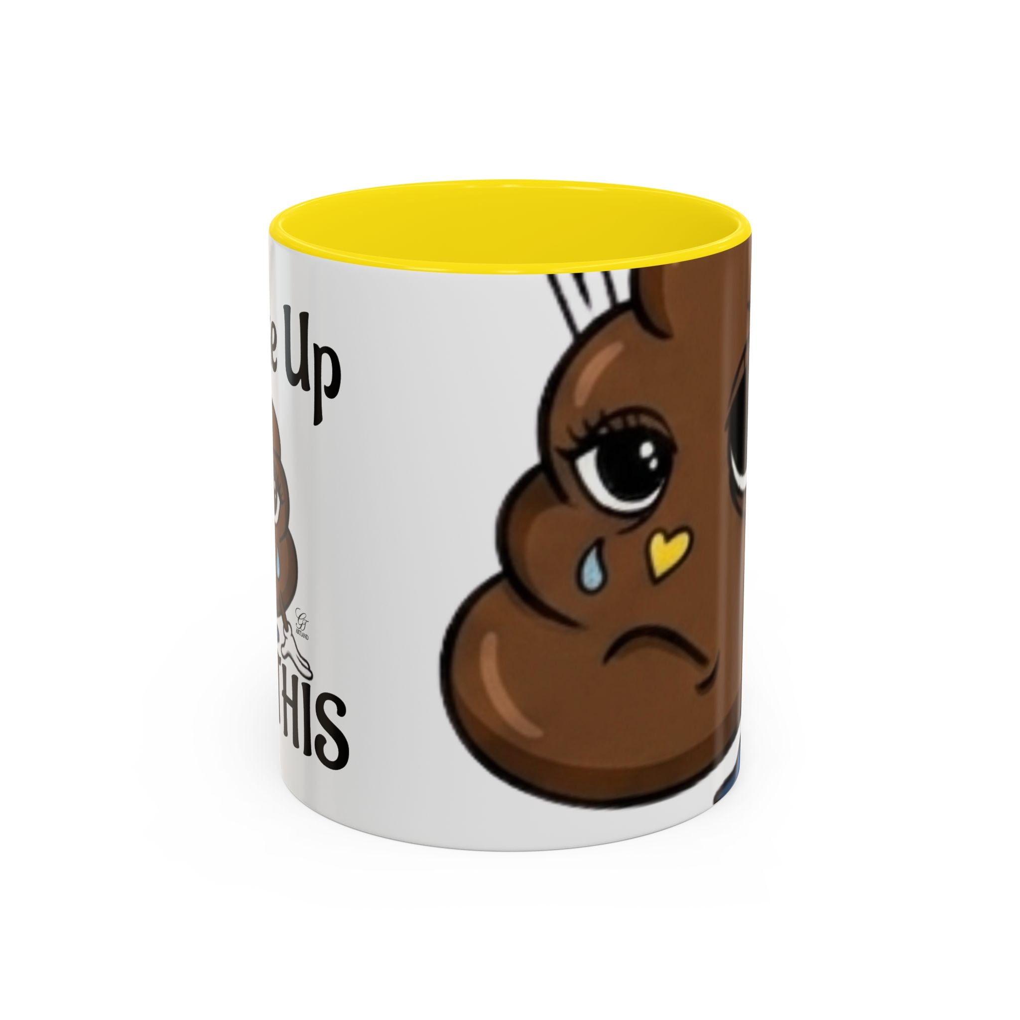 Sad Poop Emoji Coffee Mug – Funny Cute Collectors Novelty Accent Mug (11/15oz) by GT Artland