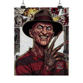 Elm Street Gangsta Horror  Airbrush Matte Vertical Posters by GT Artland