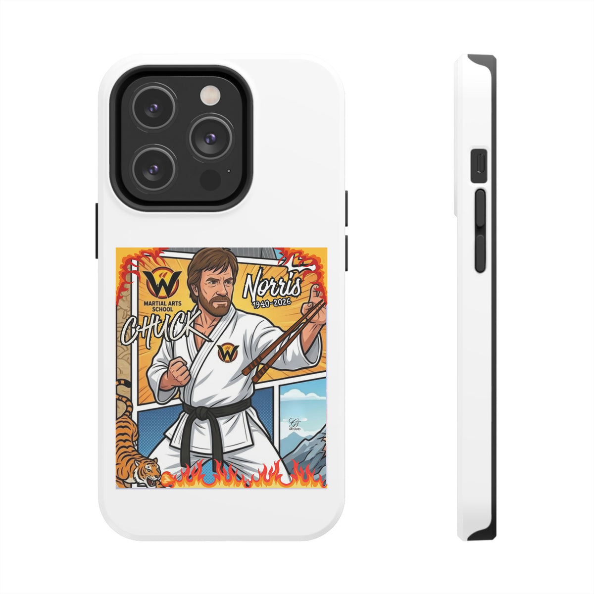 Chuck Norris Karate Tough Phone Case