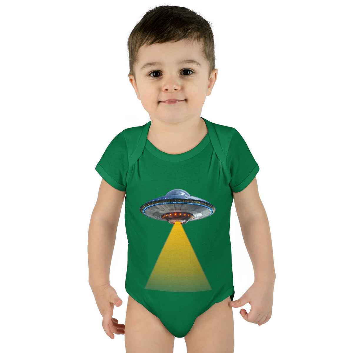 UFO Infant Bodysuit | Cute Alien Spaceship Baby Onesie