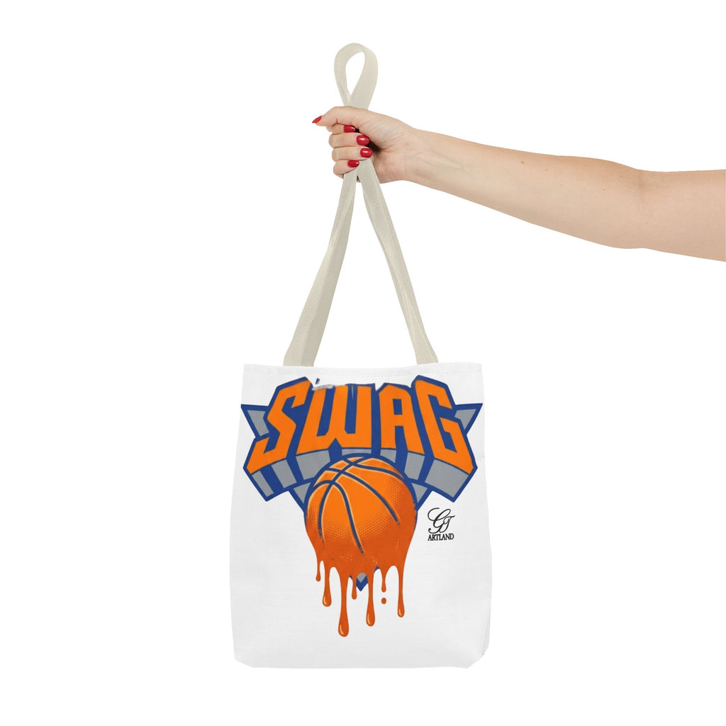 Swag Dripping Basketball tote bag | Sports Graphic Tote by GT Artland