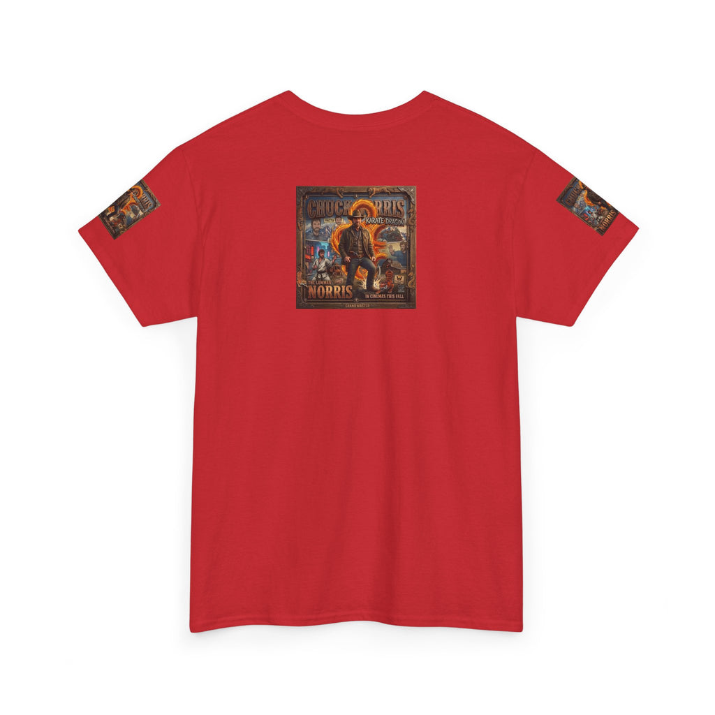 Retro Action Movie Poster T-Shirt | Vintage Fighter Hero Tee