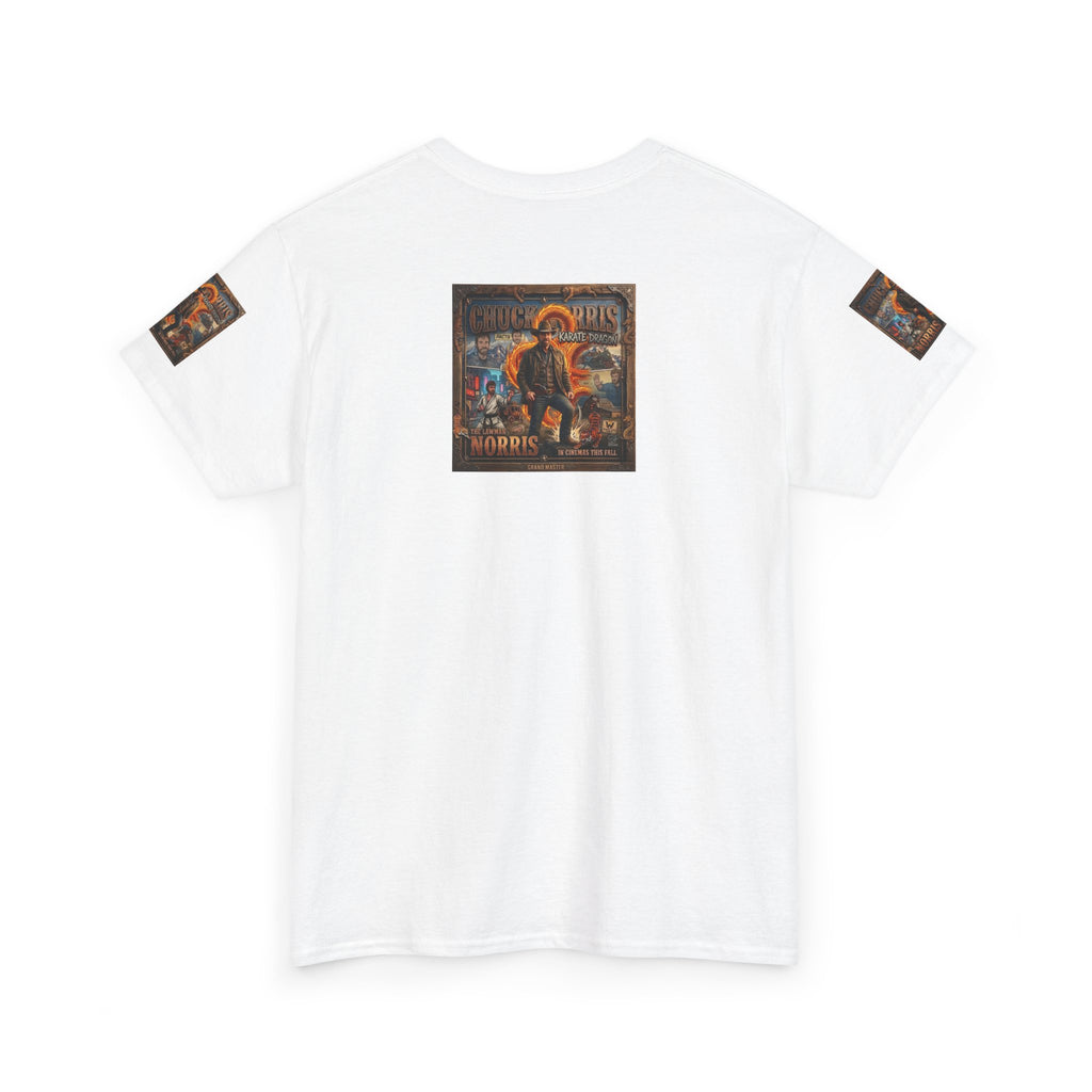 Retro Action Movie Poster T-Shirt | Vintage Fighter Hero Tee