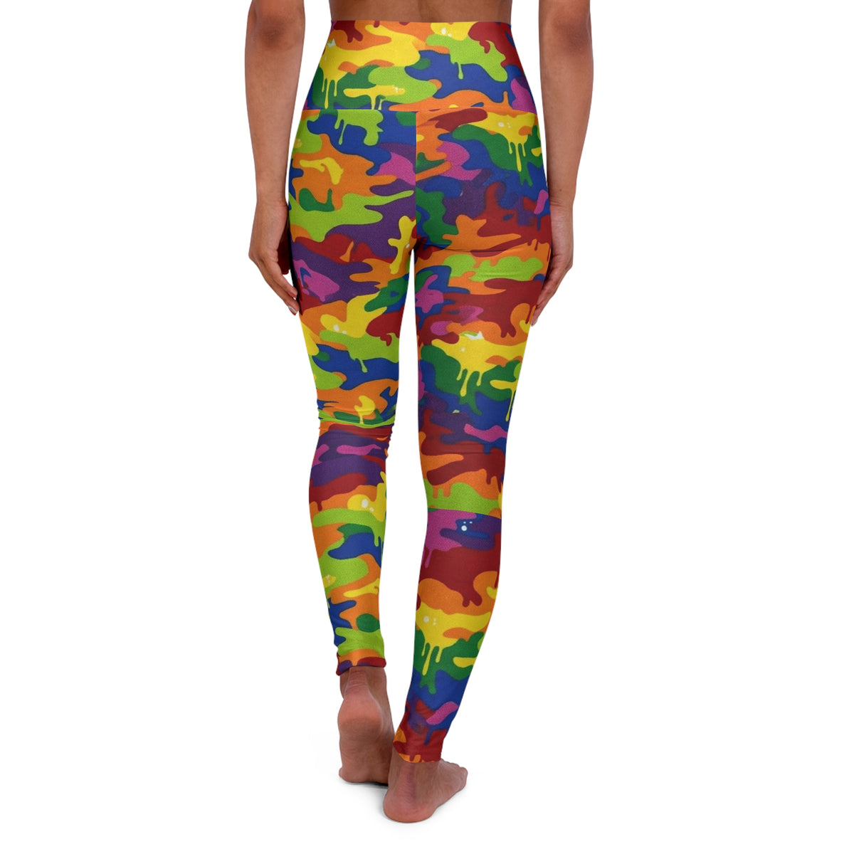 Copy of Killa Klown Scary Grinning Clown Leggings | High Waisted Yoga Leggings by GT Artland