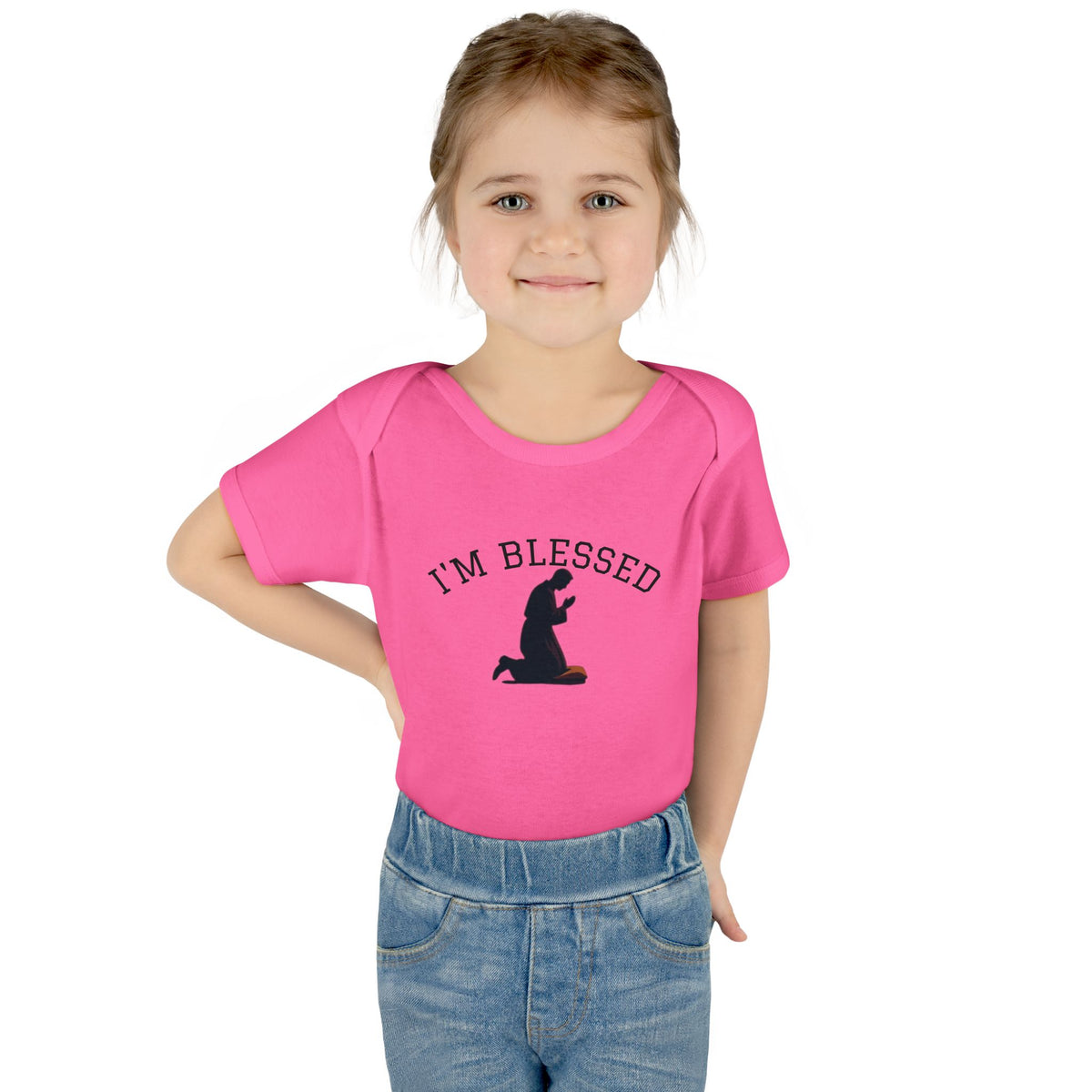 Praying Silhouette Infant Bodysuit | Baby Onesie
