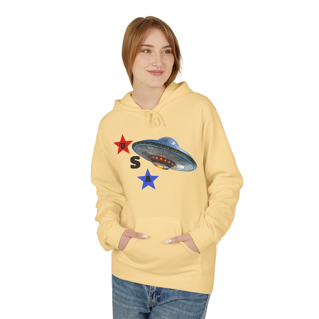 UFO Unisex Spaceship Hoodie