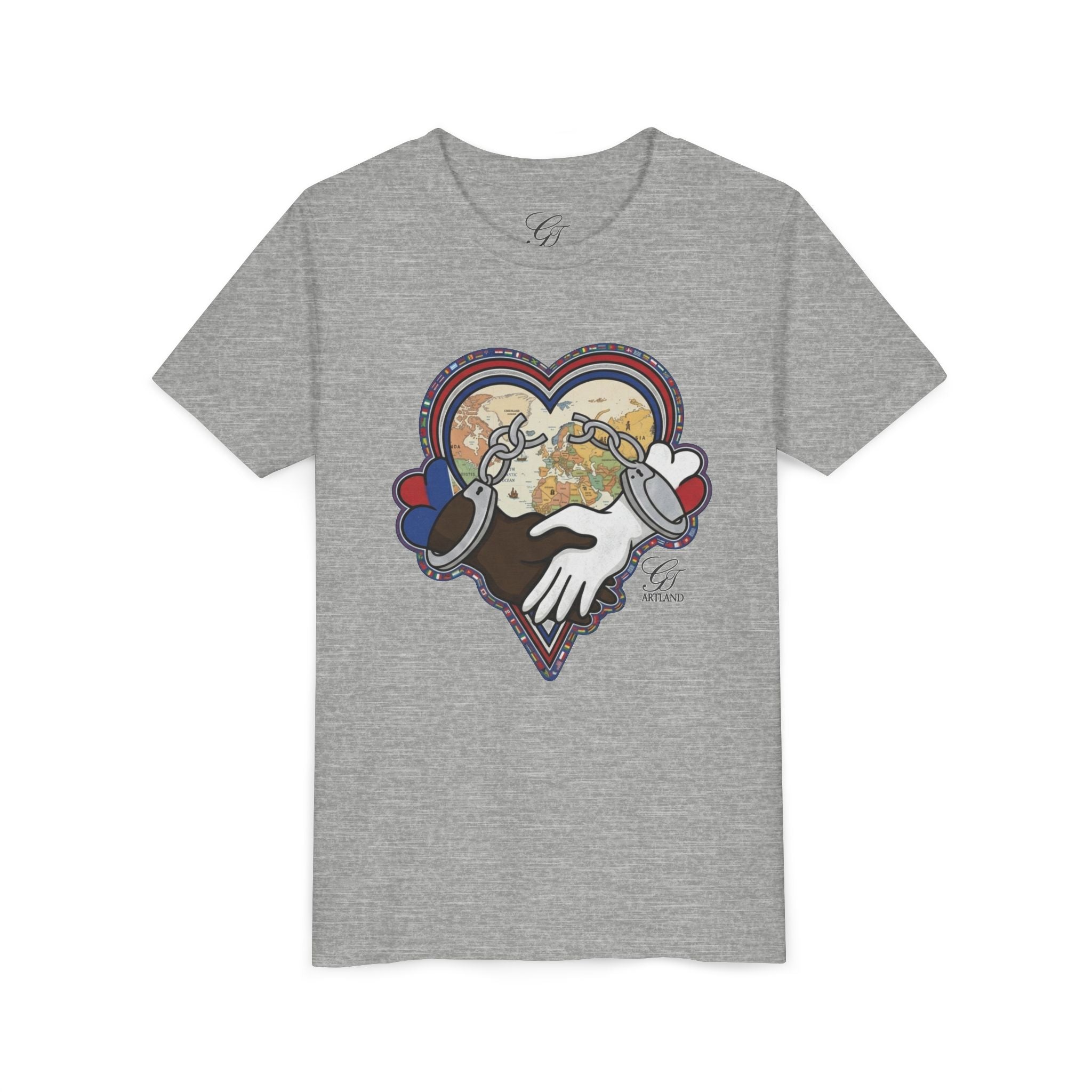 Heart Hands Graphic Tee | Youth Short Sleeve Tee by GT Artland