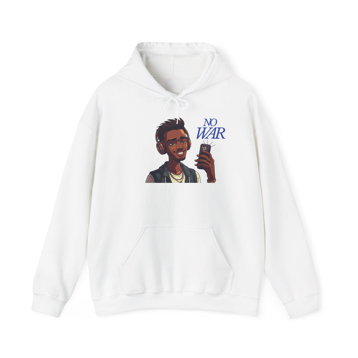 No War Unisex Heavy Blend Hoodie -Sweatshirt
