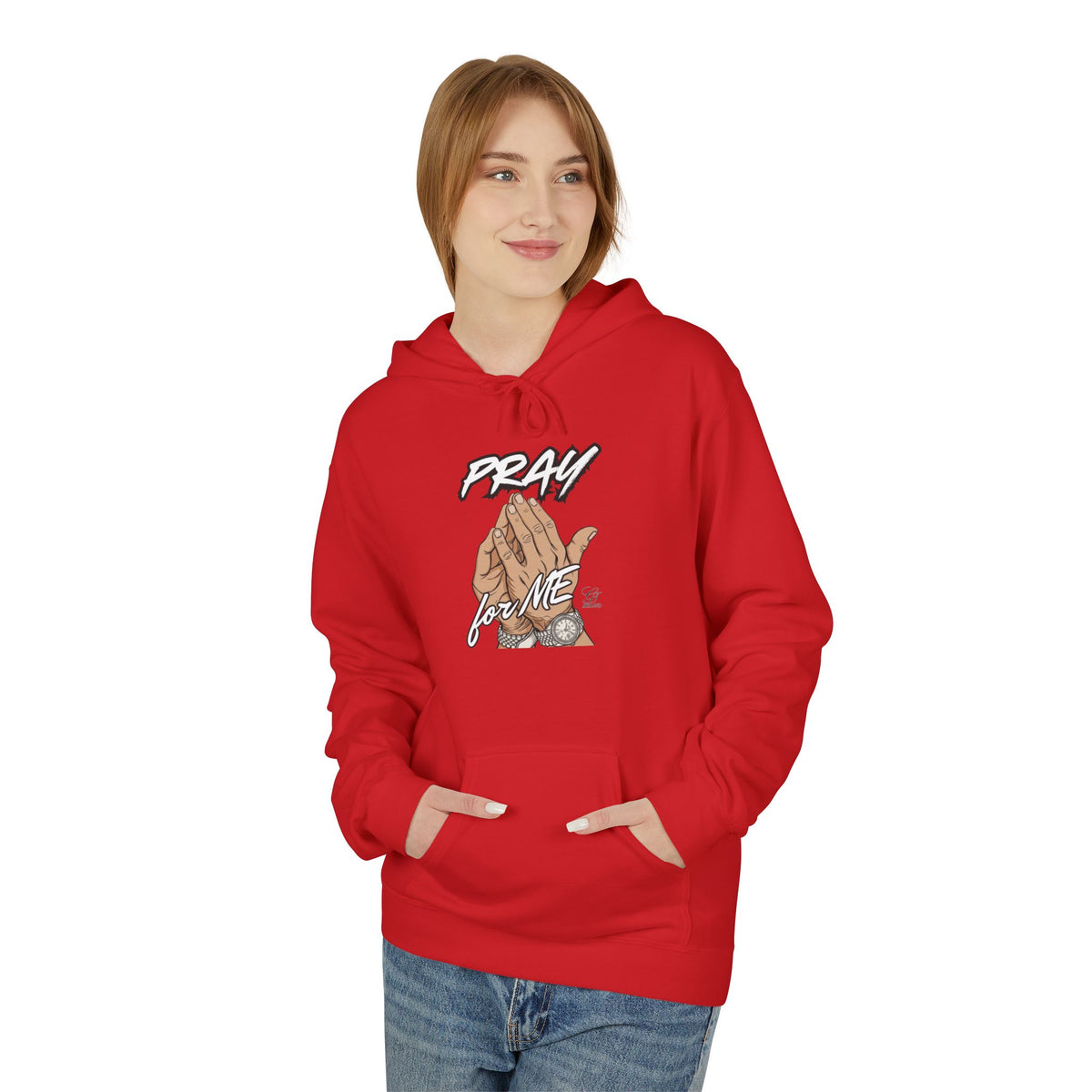 Praying Hands Pray For Me Hoodie | Religious Faith Streetwear
