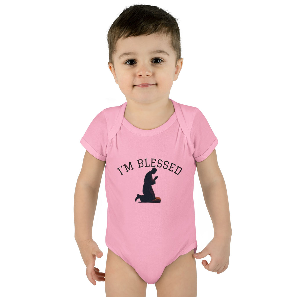 Praying Silhouette Infant Bodysuit | Baby Onesie